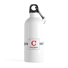 Load image into Gallery viewer, Slap a Carbon (Diamond) On Here Stainless Steel Water Bottle - Science Geek Club