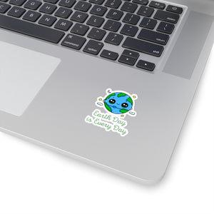 Earth Day is Every Day Heart  Sticker - Science Geek Club