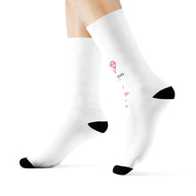 Load image into Gallery viewer, I Love Carbon (Diamonds) Crew Socks - Science Geek Club