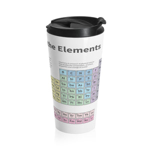 Traditional Periodic Table Travel Mug - Science Geek Club