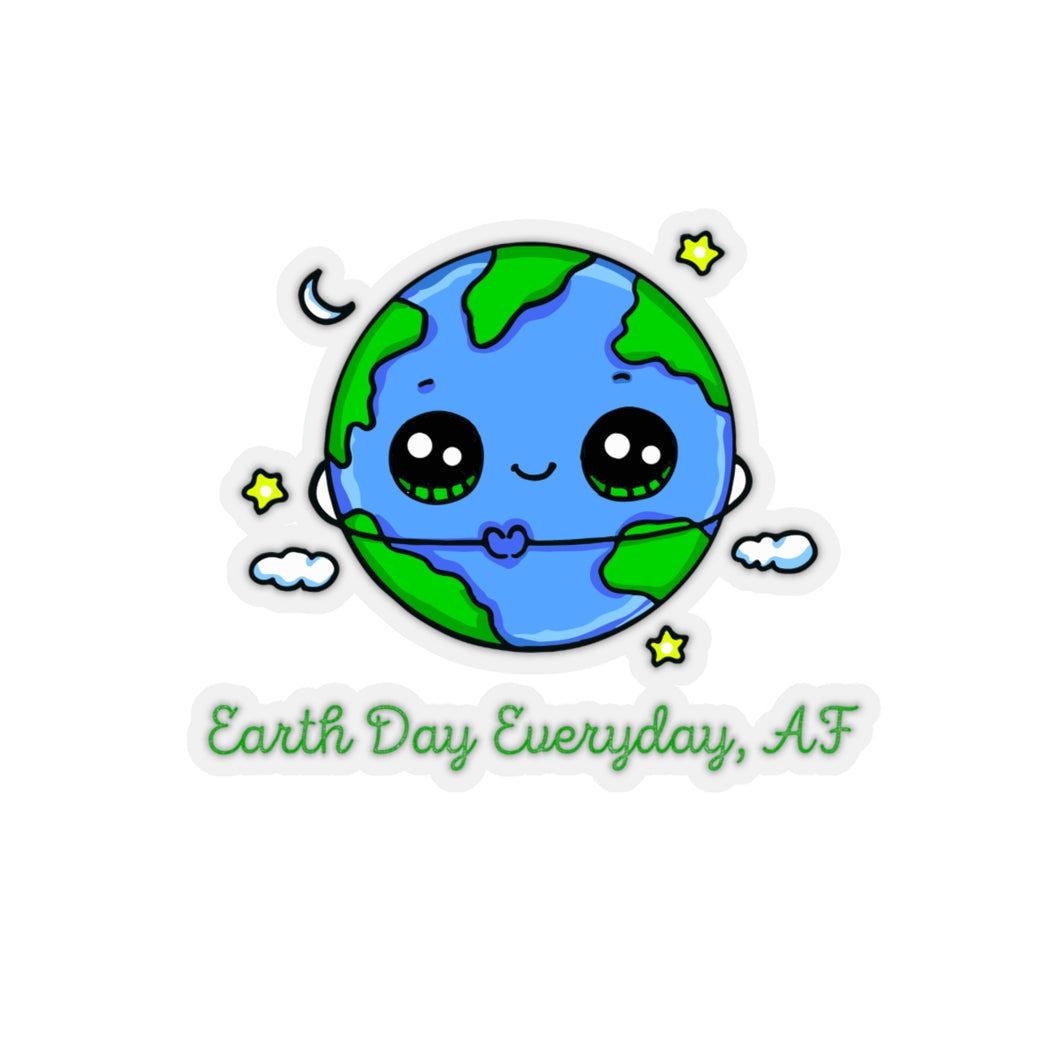 Earth Day is Every Day, AF Sticker - Science Geek Club