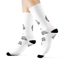 Load image into Gallery viewer, Cheeky Einstein Crew Socks - Science Geek Club