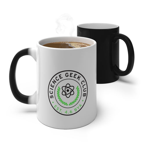 Science Geek Club Heat Activated Color Changing Mug - Science Geek Club