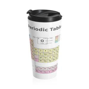 Traditional Periodic Table Travel Mug - Science Geek Club