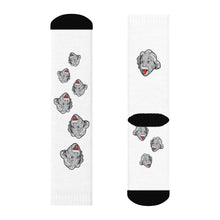 Load image into Gallery viewer, Cheeky Einstein Crew Socks - Science Geek Club