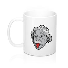 Load image into Gallery viewer, Cheeky Albert Einstein Sticks His Tongue Out 11oz Mug - Science Geek Club