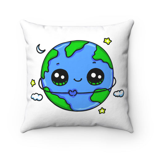 Adorable Happy Earth Pillow - Science Geek Club