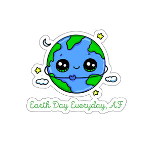 Earth Day is Every Day, AF Sticker - Science Geek Club