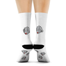 Load image into Gallery viewer, Cheeky Einstein Crew Socks - Science Geek Club