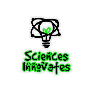 Science Innovates Kiss-Cut Sticker - Science Geek Club