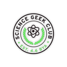 Load image into Gallery viewer, Science Geek Club Sticker with Transparent Background - Science Geek Club