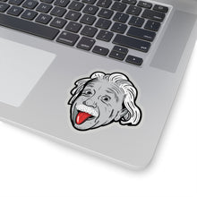 Load image into Gallery viewer, Albert Einstein Sticking Out His Tongue Stickers - Science Geek Club