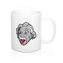 Load image into Gallery viewer, Cheeky Albert Einstein Sticks His Tongue Out 11oz Mug - Science Geek Club