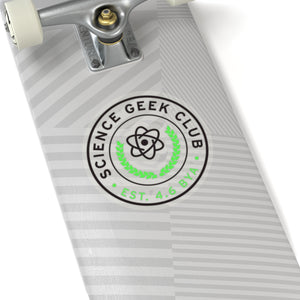 Science Geek Club Sticker with Transparent Background - Science Geek Club