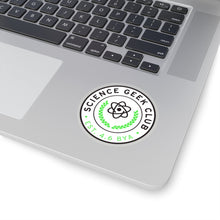 Load image into Gallery viewer, Science Geek Club Sticker White Background - Science Geek Club