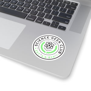 Science Geek Club Sticker with Transparent Background - Science Geek Club