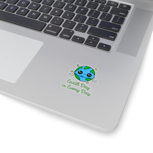 Earth Day is Every Day Heart  Sticker - Science Geek Club