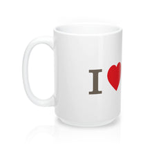 Load image into Gallery viewer, I Love Caffeine &amp; Chemistry Mug -  White - Science Geek Club