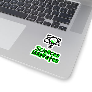 Science Innovates Kiss-Cut Sticker - Science Geek Club