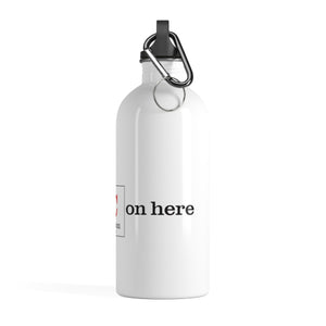 Slap a Carbon (Diamond) On Here Stainless Steel Water Bottle - Science Geek Club