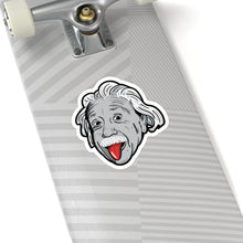 Load image into Gallery viewer, Albert Einstein Sticking Out His Tongue Stickers - Science Geek Club