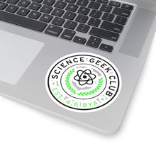 Load image into Gallery viewer, Science Geek Club Sticker with Transparent Background - Science Geek Club