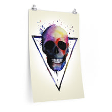 Load image into Gallery viewer, Rock n&#39; Roll Skull for Anatomy Enthusiast Matte Poster - Science Geek Club