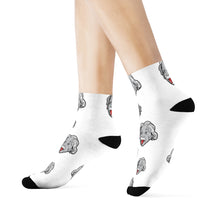 Load image into Gallery viewer, Cheeky Einstein Crew Socks - Science Geek Club