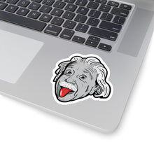 Load image into Gallery viewer, Albert Einstein Sticking Out His Tongue Stickers - Science Geek Club