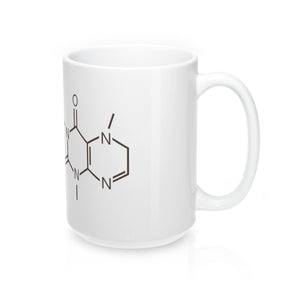 I Love Caffeine & Chemistry Mug -  White - Science Geek Club