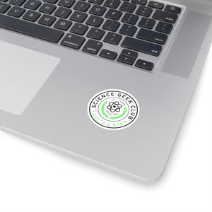 Science Geek Club Sticker with Transparent Background - Science Geek Club