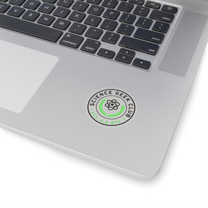 Science Geek Club Sticker with Transparent Background - Science Geek Club