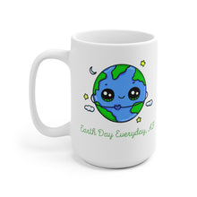 Load image into Gallery viewer, Adorable Earth Reminds You that Earth Day is Every Day, AF on a Mug - Science Geek Club