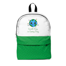 Load image into Gallery viewer, Earth Day is Every Day Heart Backpack - Science Geek Club