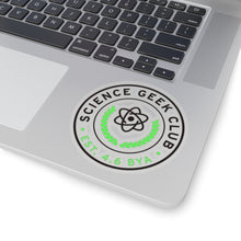 Load image into Gallery viewer, Science Geek Club Sticker with Transparent Background - Science Geek Club