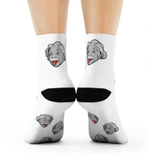 Load image into Gallery viewer, Cheeky Einstein Crew Socks - Science Geek Club