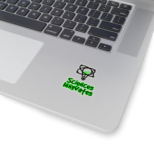 Science Innovates Kiss-Cut Sticker - Science Geek Club