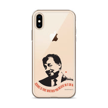 Load image into Gallery viewer, Neil DeGrasse Tyson—Transparent iPhone Case - Science Geek Club