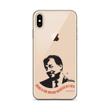 Load image into Gallery viewer, Neil DeGrasse Tyson—Transparent iPhone Case - Science Geek Club