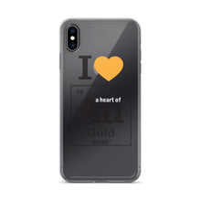 Load image into Gallery viewer, I Love Gold (Au) iPhone Case - Science Geek Club