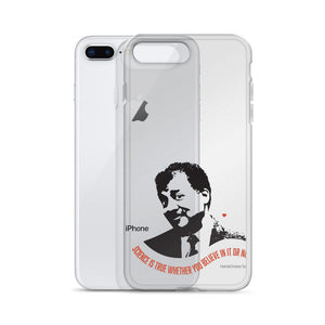 Neil DeGrasse Tyson—Transparent iPhone Case - Science Geek Club