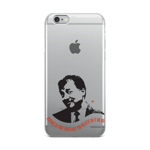 Neil DeGrasse Tyson—Transparent iPhone Case - Science Geek Club