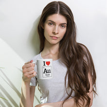 Load image into Gallery viewer, I Love Gold (Au) Mug - Science Geek Club