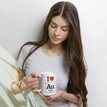 Load image into Gallery viewer, I Love Gold (Au) Mug - Science Geek Club