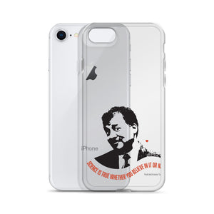 Neil DeGrasse Tyson—Transparent iPhone Case - Science Geek Club