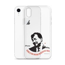 Load image into Gallery viewer, Neil DeGrasse Tyson—Transparent iPhone Case - Science Geek Club