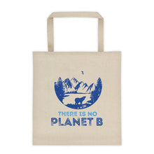 Load image into Gallery viewer, There is No Planet B Tote Bag with Reinforced Bottom - Science Geek Club