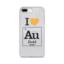 Load image into Gallery viewer, I Love Gold (Au) iPhone Case - Science Geek Club