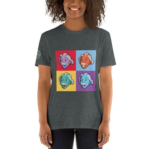 Albert Einstein Warhol Style—Unisex T-Shirt - Science Geek Club