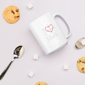 I Love Math Mug - Science Geek Club